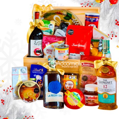 Ancheta Premium Con Licor Para Navidad A Domicilio En Bogotá Pedido Con Un Día De Anticipación