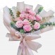 Bouquet De Rosas Rosadas A Domicilio En Bogotá Pedido Con Un Día De Anticipación 