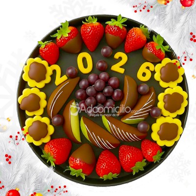 Bandeja De Frutas Para Año Nuevo A Domicilio En Barranquilla Pedido Con Un Día De Anticipación 